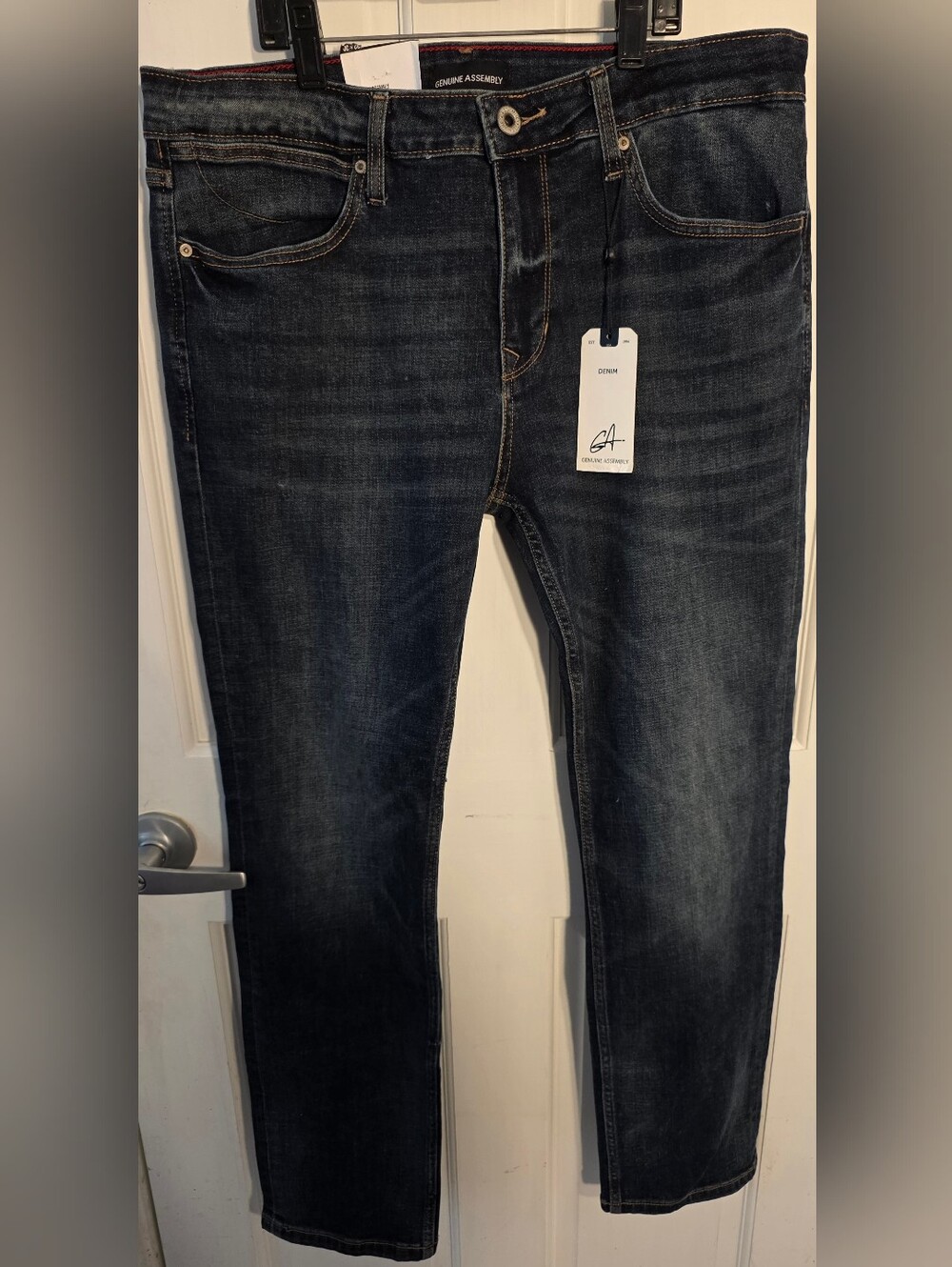 Genuine Assembly Slim Fit Men's Jeans in Dark Indigo